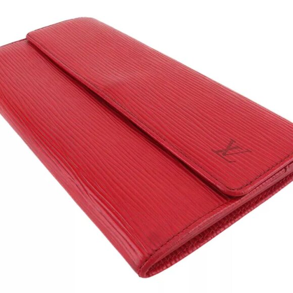 LOUIS VUITTON Long Wallet Epi Leather Authentic USED T20276 - Picture 4 of 9